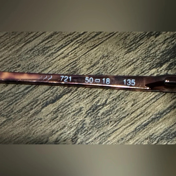 Giorgio Armani Designer glasses 222 721 Frames tortoiseshell metal retro hipster - Picture 3 of 6